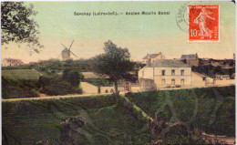SAVENAY - Ancien Moulin Banal - Carte Toilée - Savenay