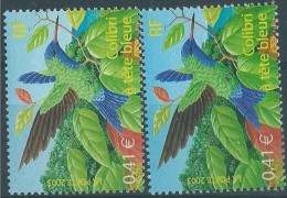 [05] Variété : N° 3548 Colibri Vert-jaune Au Lieu De Vert +  Normal  ** - Neufs
