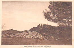 1945  Meyrargues " Vue Panoramique " - Peyrolles