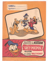 Protège Cahier Grey-Poupon,, Demandez à Votre Maman La Moutarde Spécial Verres Walt Disney Mickey Donald - Book Covers