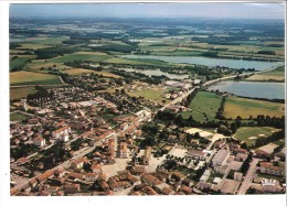 Villers-les-Dombes (Ain)-Vue Aérienne-(Flying Caméra)-Le Camping Et Le Parc Aux Oiseaux-Edit. La Cigogne, Lyon - Villars-les-Dombes