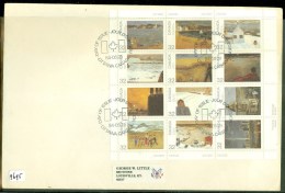 CANADA * FDC BLOK VAN 12 ZEGELS UIT 1984 * FIRST DAY OF ISSUE    (9695) - 1981-1990