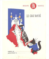 Protège Cahier Biscuit BN Nantes Le Chat Botté - Book Covers