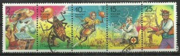 RUSSIA N FEDERATION1993 - CHILDREN BOOKS - CPL. SET - USED OBLITERE GESTEMPELT USADO - Used Stamps