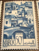 Morocco 1947 Views Of The City 50c - Mint - Ongebruikt