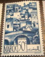 Morocco 1947 Views Of The City 50c - Mint - Ongebruikt
