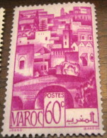 Morocco 1947 Views Of The City 60c - Mint - Ongebruikt
