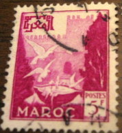 Morocco 1951 Fountain And Doves 5f - Used - Oblitérés