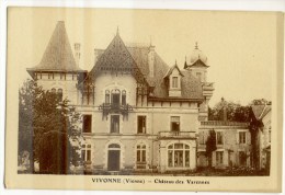 VIVONNE -Château Des  Varennes  - Pas Courante. - Vivonne