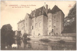 Delcampe - Dépt 58 - CORBIGNY - Château De La Chaise, Sur Les Bords De L'Yonne - Corbigny