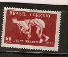 Brazil * & Jogos Infantis 1955 (605) - Unused Stamps