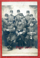 Carte Photo : Groupe De Soldats En Tenue Posant  ( Sur Certains Képis  écrit 20 ) : Lieu à Déterminer - Weltkrieg 1914-18