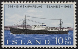 IJsland, 50 Jaar IJslandse Stoomvaart Maatschappij " Eimskipafélag Íslands " - Unused Stamps