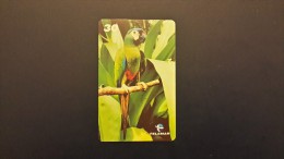 Brasil-ararinha Maracana-guacu Ara Severa-5/6-used Card - Parrots