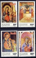 Zaire - 1323/1326 - Noël 1987 - MNH - Nuevos