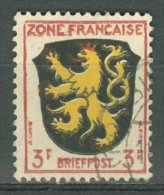 ZONE FRANCAISE 1945: YT 2 / Mi 2 PF I, O - LIVRAISON GRATUITE A PARTIR DE 10 EUROS - Andere & Zonder Classificatie