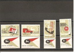 Israel. Nº Yvert 146-49-tab (MH/*) - Unused Stamps (with Tabs)