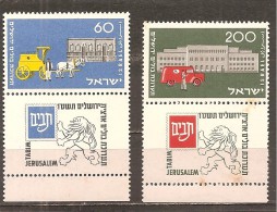 Israel. Nº Yvert 80-81-tab (MNH/**) (óxido) - Ungebraucht (mit Tabs)