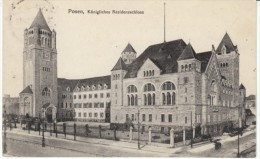 Posen German Empire (now Poland), Konigliches Residenzschloss Royal Palace, C1900s Vintage Postcard - Posen