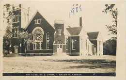 223589-Kansas, Baldwin, RPPC, Methodist Episcopal Church, ML Zercher No 6025 - Sonstige & Ohne Zuordnung