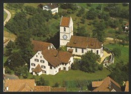 OLTINGEN BL Sissach Reformierte Kirche St. Nikolaus 1474 Und Pfarrhaus Um 1600 Flugaufnahme - Sissach