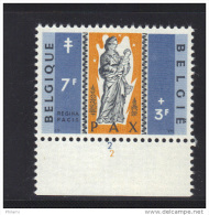 BELGIQUE COB 1120 **, AVEC NUMERO DE PLANCHE 2 .  (3T265) - ....-1960