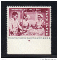 BELGIQUE COB 1140 , AVEC NUMERO DE PLANCHE 2 .  (3T268) - 1961-1970
