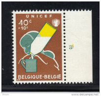 BELGIQUE COB 1153 **, AVEC NUMERO DE PLANCHE 3 .  (3T272) - 1961-1970