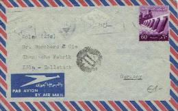 Ägypten / Egypt - Umschlag Echt Gelaufen / Cover Used (D917) - Briefe U. Dokumente