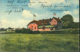 Rarität Litho Bahnhofs-Hotel Ascheffel Hüttener Berge 5.11.1914 Eckernförde - Eckernförde