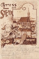 Gruss Aus Steyr 1896 - Steyr
