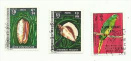 Nouvelles-Hébrides N°331, 333, 335 - Used Stamps