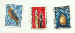 Nouvelles-Hébrides N°339, 340, 342 - Used Stamps