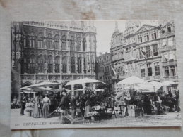 Brussels Bruxelles - Grand Place -Marche Aux Fleurs   D124394 - Märkte