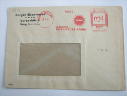 1947 , BURG (Dillkreis)       ,  Firmen Freistempel Auf Beleg - Other & Unclassified