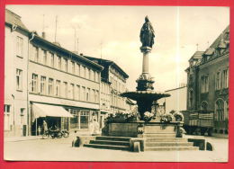 161757 / Güstrow  ( Meckl.  ) -  STRASSE DES FRIEDENS , MOTOR BIKE , MONUMENT - Germany Allemagne Deutschland Germania - Guestrow