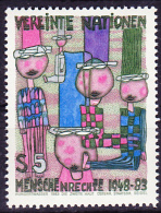 UN Wien Vienna Vienne - Menschenrechte/human Rights/droits De L'homme 1983 - Gest. Used Obl. - Usados