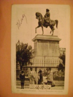 CP EGYPTE - ALEXANDRIE N°325 STATUE MAHAMED ALI PACHA - ECRITE EN 1904 - Alexandria