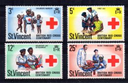 St Vincent - 1970 - Red Cross Centenary - MNH - St.Vincent (...-1979)