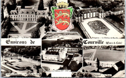 28 COURVILLE SUR EURE - Carte Multivues (châteaux Des Environs) - Courville