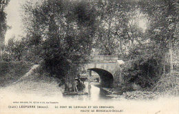 33 LESPARRE - Le Pont De Lervaux Et Ses Ombrages - Lesparre Medoc