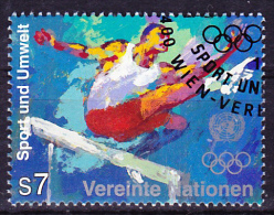 UN Wien Vienna Vienne - 100 Jahre Olympiade/years Olympics/années Jeux Olympiques  1996 - Gest. Used Obl. - Gebruikt