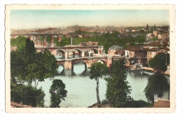 Cp, 87, Limoges, Panorama Des Trois Ponts, Voyagée 1952 - Limoges