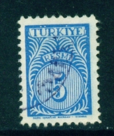 TURKEY  -  1957  Official  5k  Used As Scan - Oblitérés