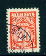 TURKEY  -  1957  Official  20k  Used As Scan - Oblitérés