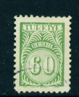 TURKEY  -  1957  Official  60k  Used As Scan - Used Stamps