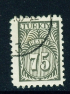 TURKEY  -  1957  Official  75k  Used As Scan - Used Stamps
