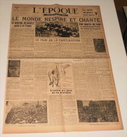 L'Epoque 9 Mai 1945. (Le Monde Respire Et Chante). - Frans