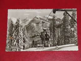 Stümpfling Sessellift Schliersee Bayrische Alpen Ski Skifahren Bayern Gebraucht Used Germany Postkarte Postcard - Schliersee