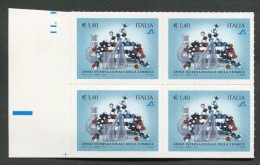 ITALIA 2011 - QUARTINA - ANNO INTERNAZIONALE DELLA CHIMICA - MNH**- 430 - 2011-20: Mint/hinged